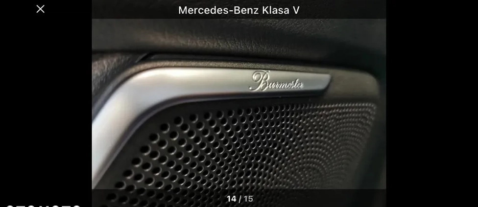 Mercedes-Benz Klasa V cena 417000 przebieg: 1900, rok produkcji 2023 z Katowice małe 596
